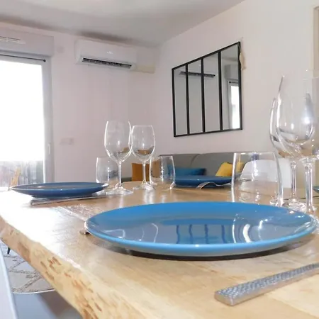 Cozy T2 Les Sables D'or 100m From The Beach Apartman Antibes